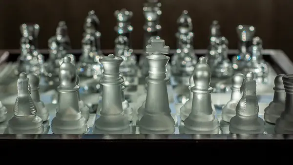 Schachfiguren als Sinnbild für Strategie