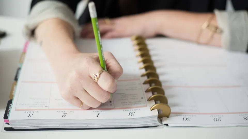 Checkliste und Notizen